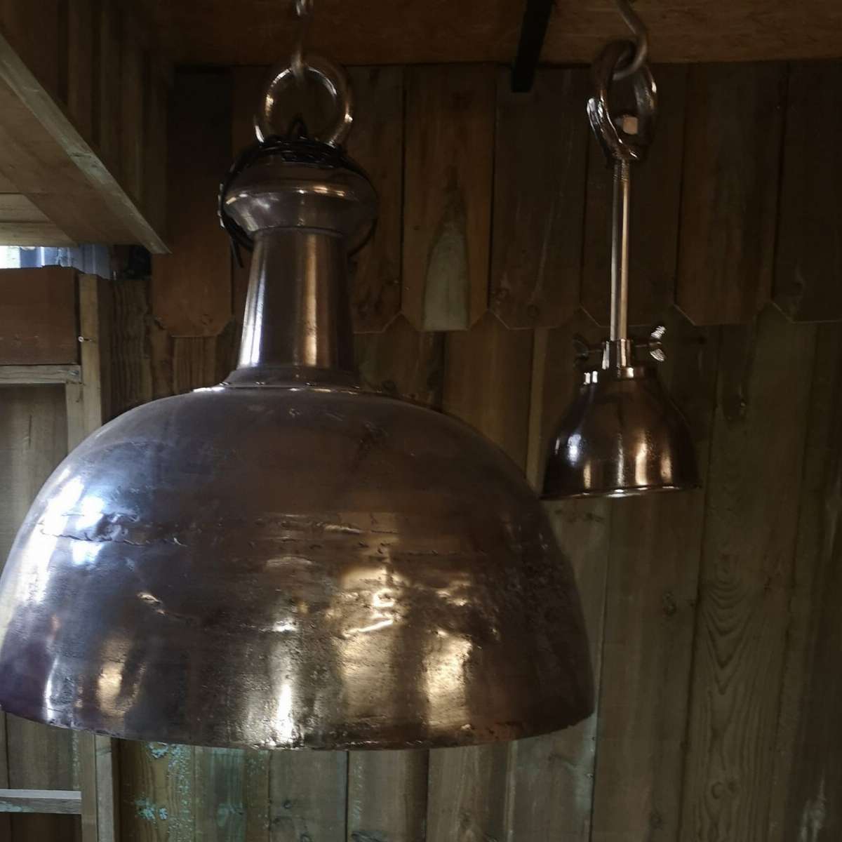 Lampe en alu